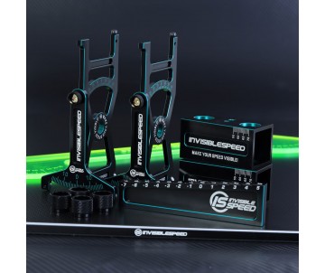 Complete Setup Station Pair, with Measurement Plate, Droop Blocks and Droop Gauge